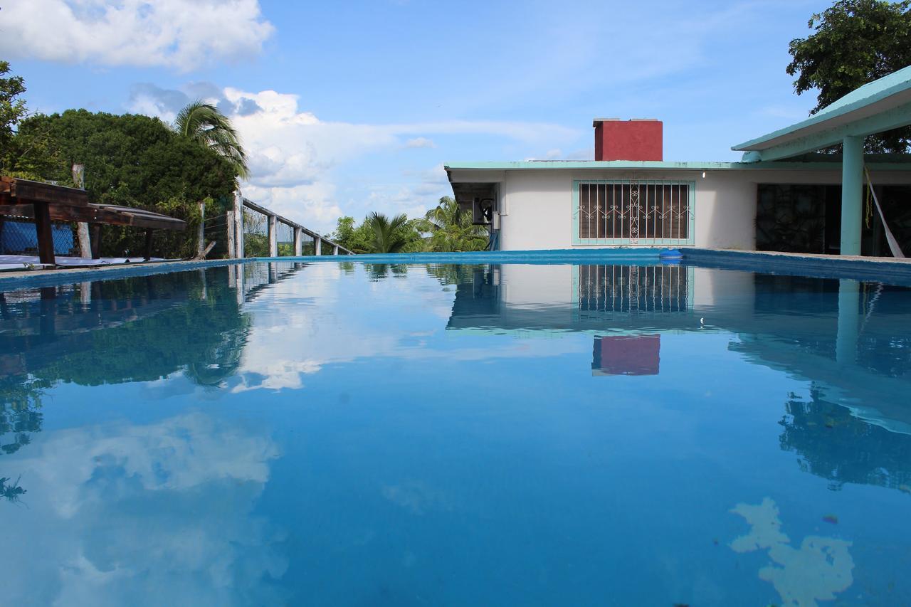 Casa Maya Blue Otel Bacalar Dış mekan fotoğraf