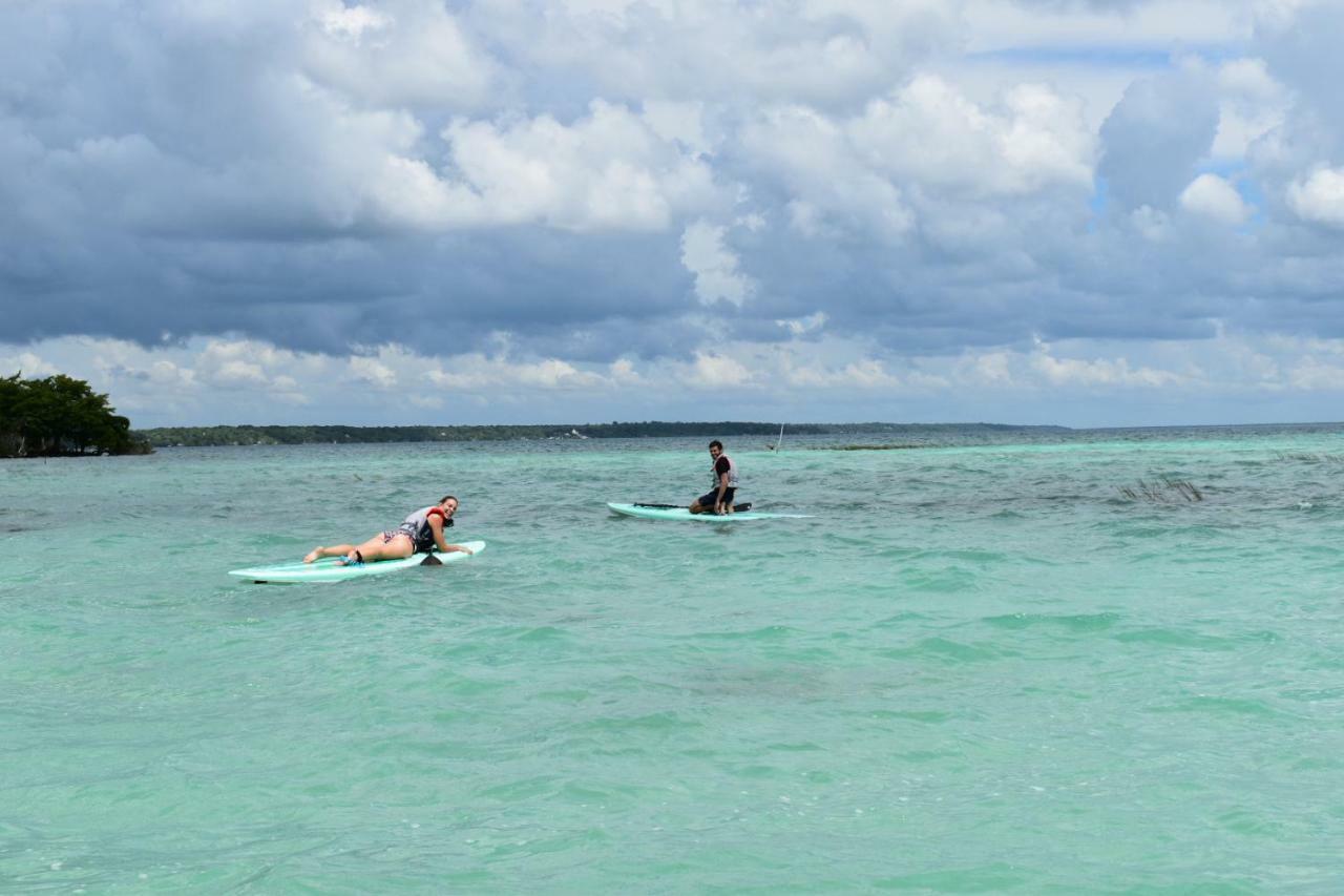 Casa Maya Blue Otel Bacalar Dış mekan fotoğraf